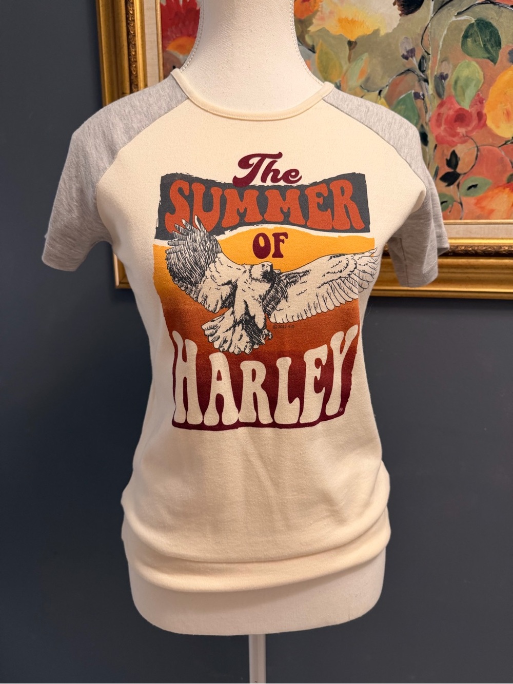 The Summer of Harley Biker Graphic Tee
